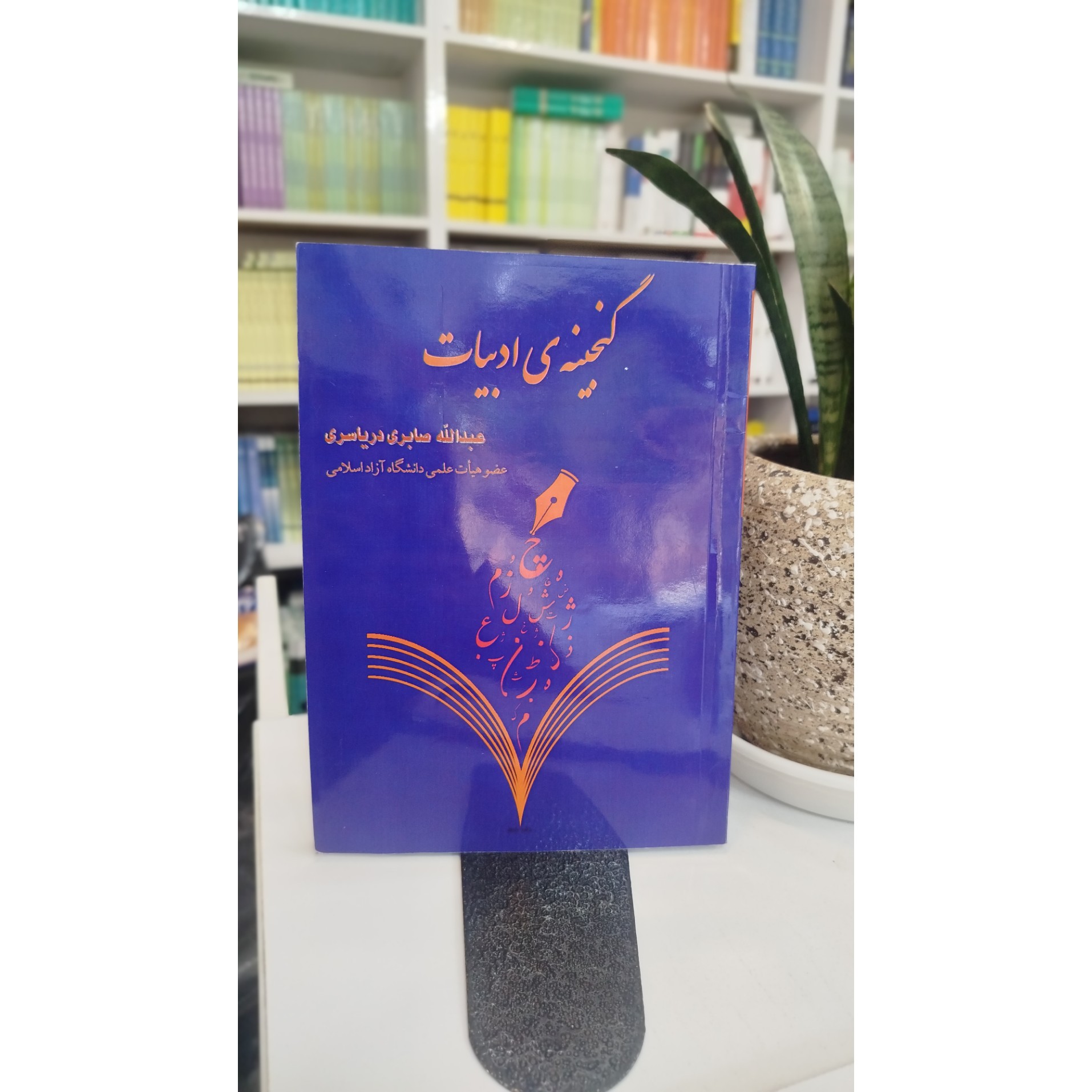 کتاب گنجینه ی ادبیات ( عبدالله صابری دریاسری )